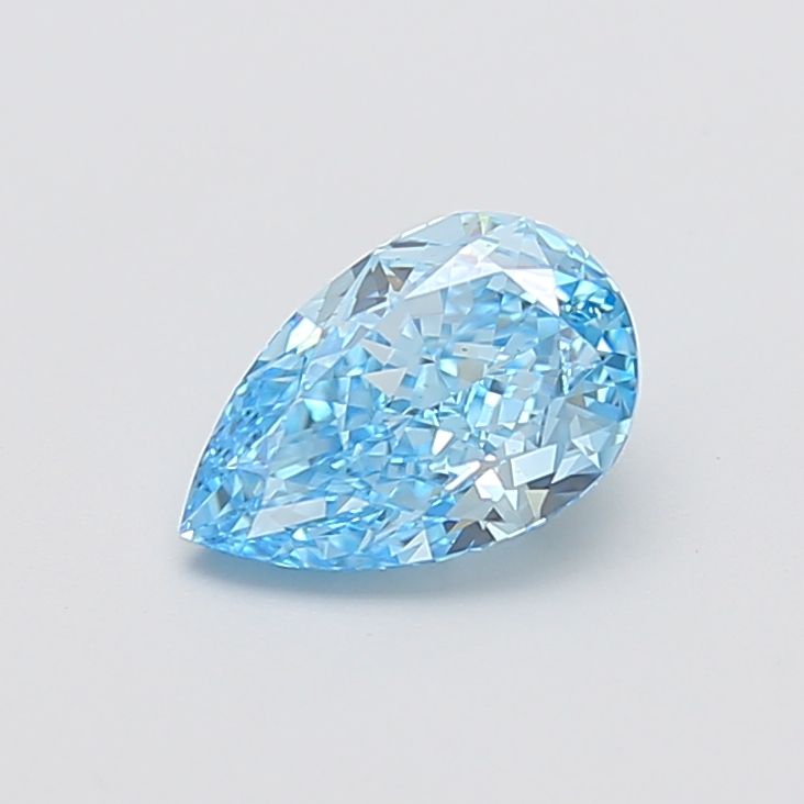 1.74 CT Fancy Vivid Blue PEAR