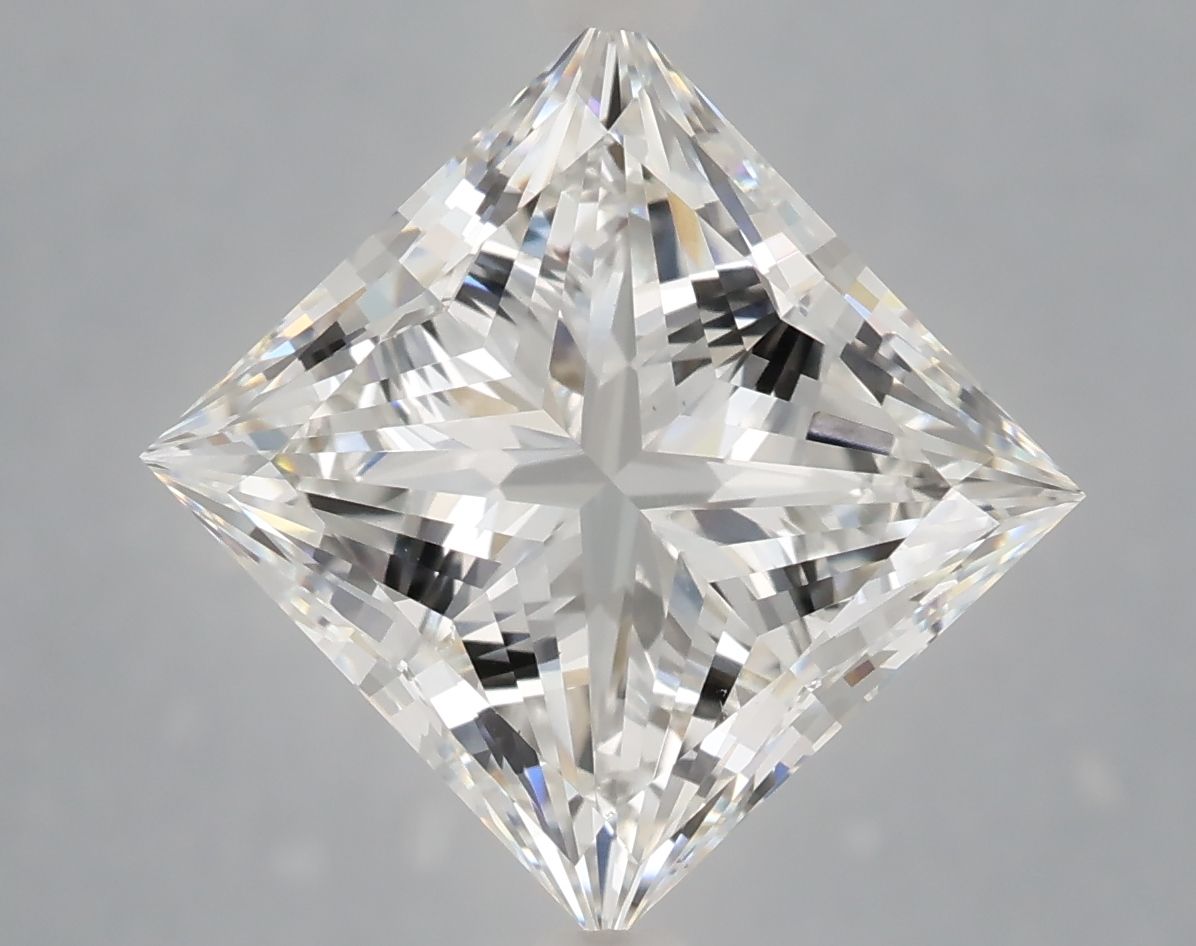 5.92 ct. princess Lab Grown Diamond front image