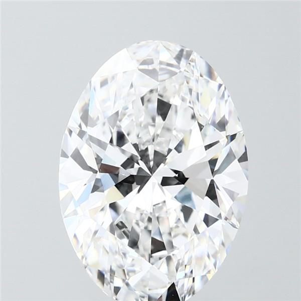 4.09 ct. oval Lab Grown Diamond front image