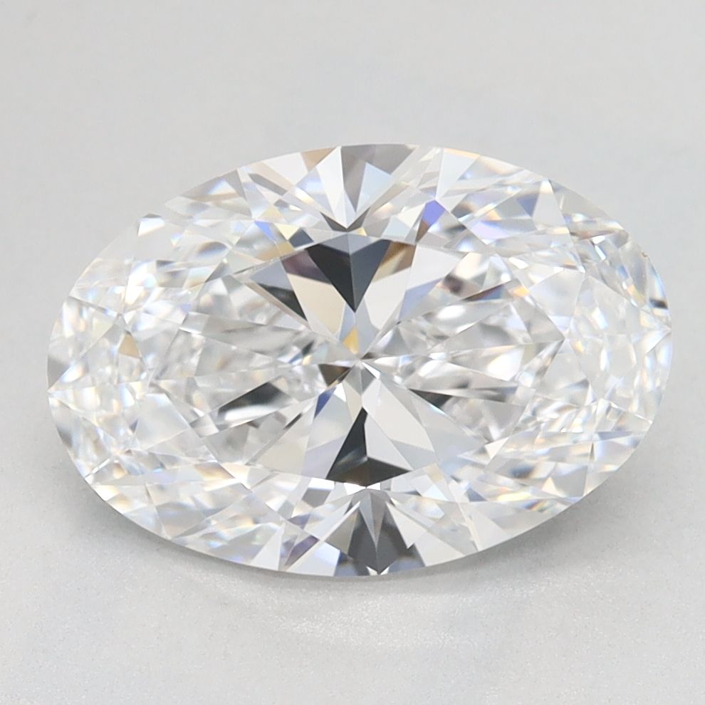 2.07 ct. oval Lab Grown Diamond front image