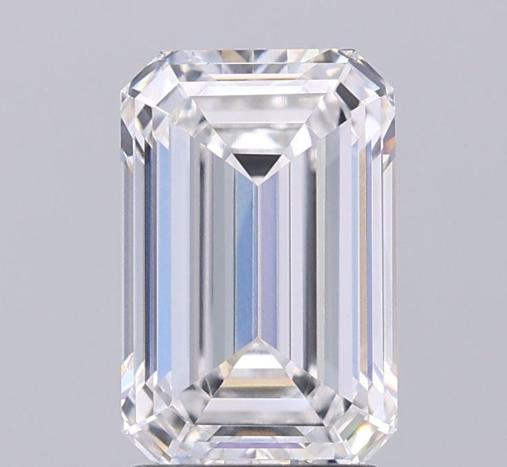 2.59 ct. emerald Lab Grown Diamond front image