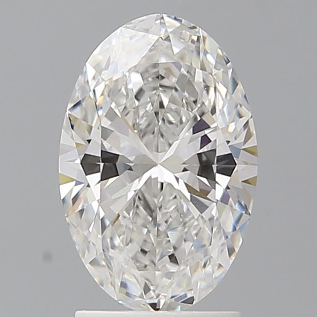 2.10 ct. oval Lab Grown Diamond front image