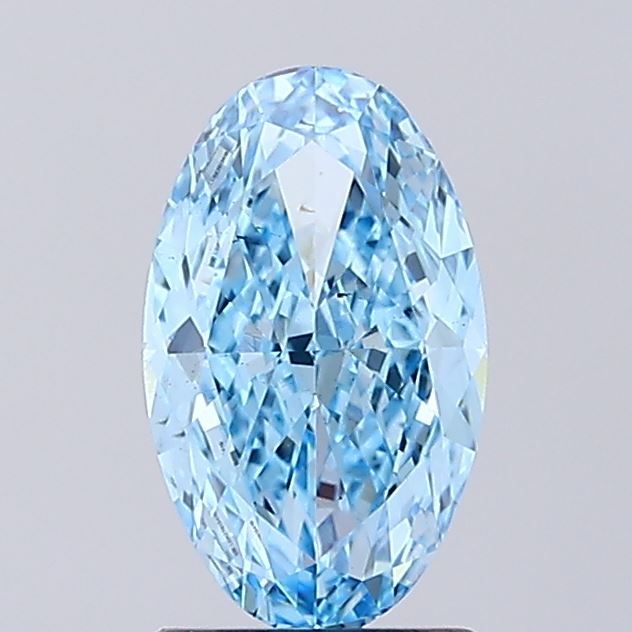 1.56 ct. oval Lab Grown Diamond front image