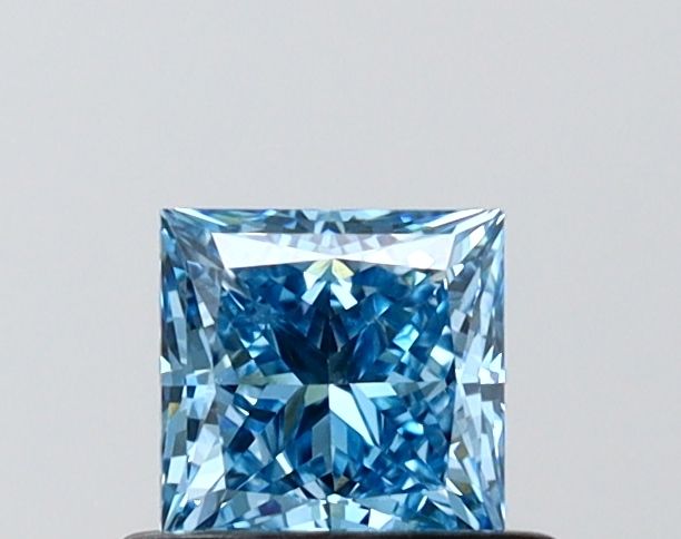 0.58 CT Fancy Vivid Blue PRINCESS