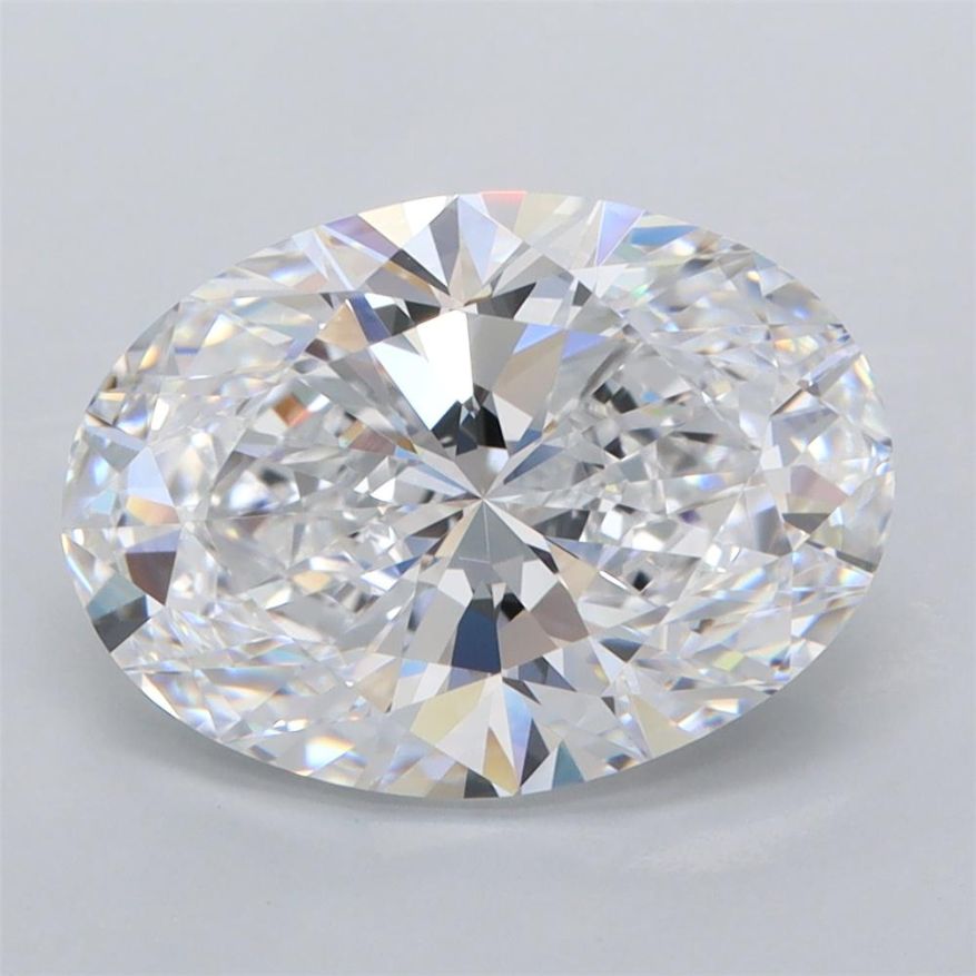 3.43 ct. oval Lab Grown Diamond front image