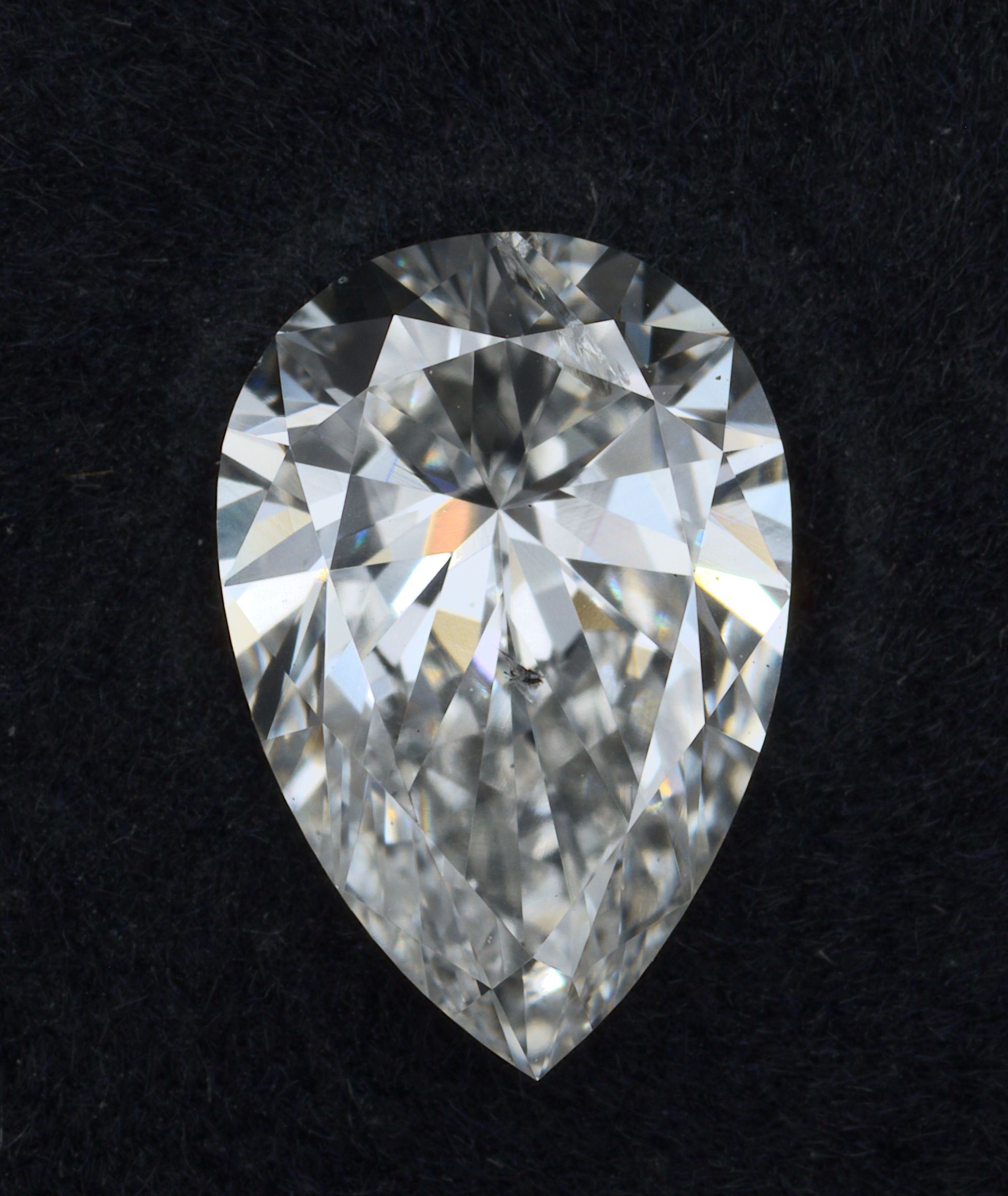 1.00 ct. pear Lab Grown Diamond front image