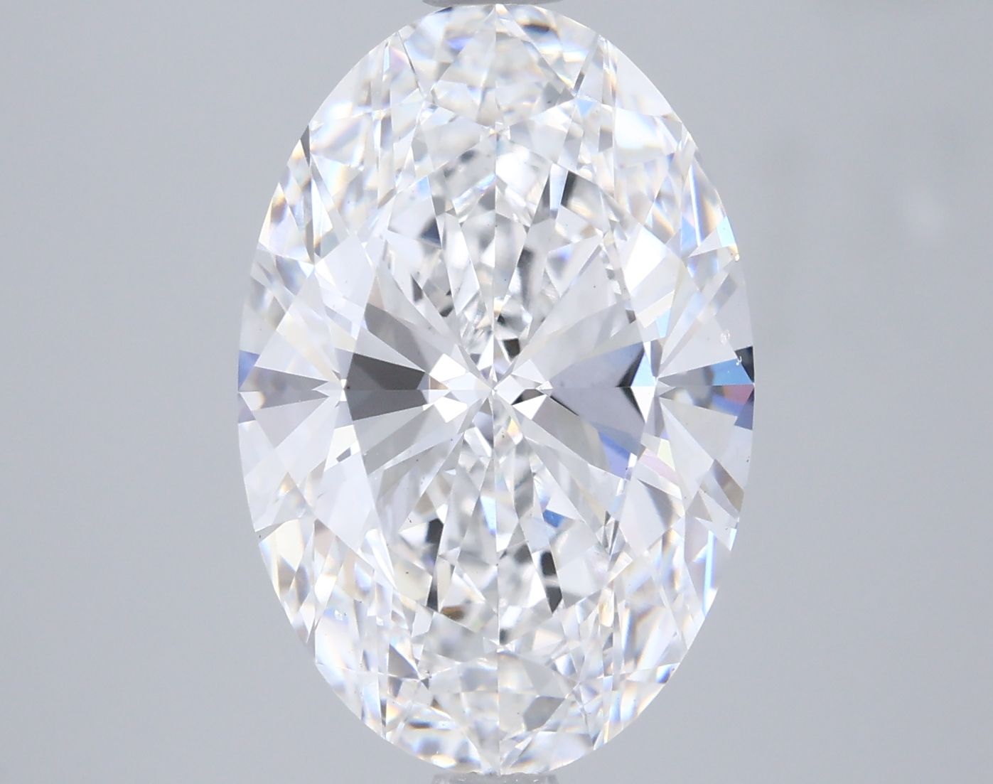 4.01 ct. oval Lab Grown Diamond front image