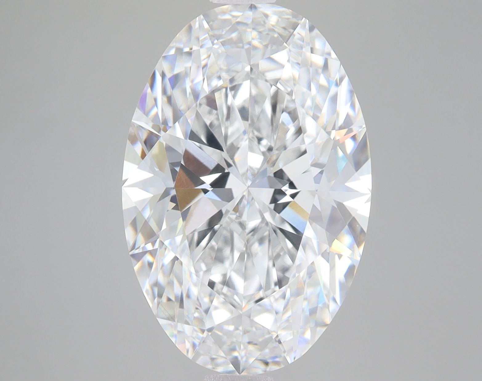 8.06 ct. oval Lab Grown Diamond front image