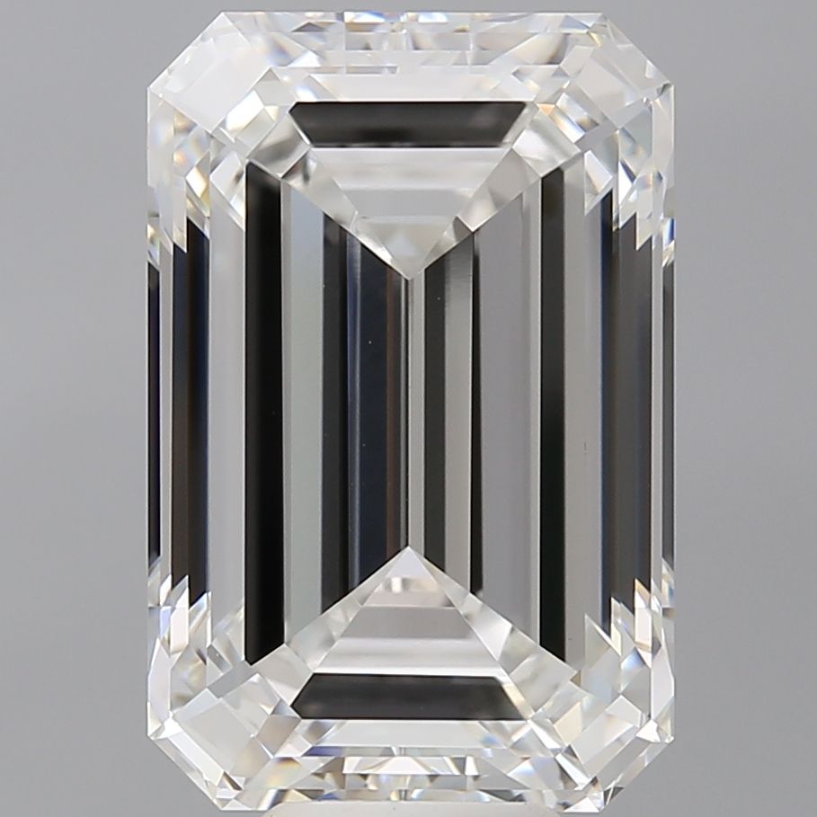 11.09 ct. emerald Lab Grown Diamond front image