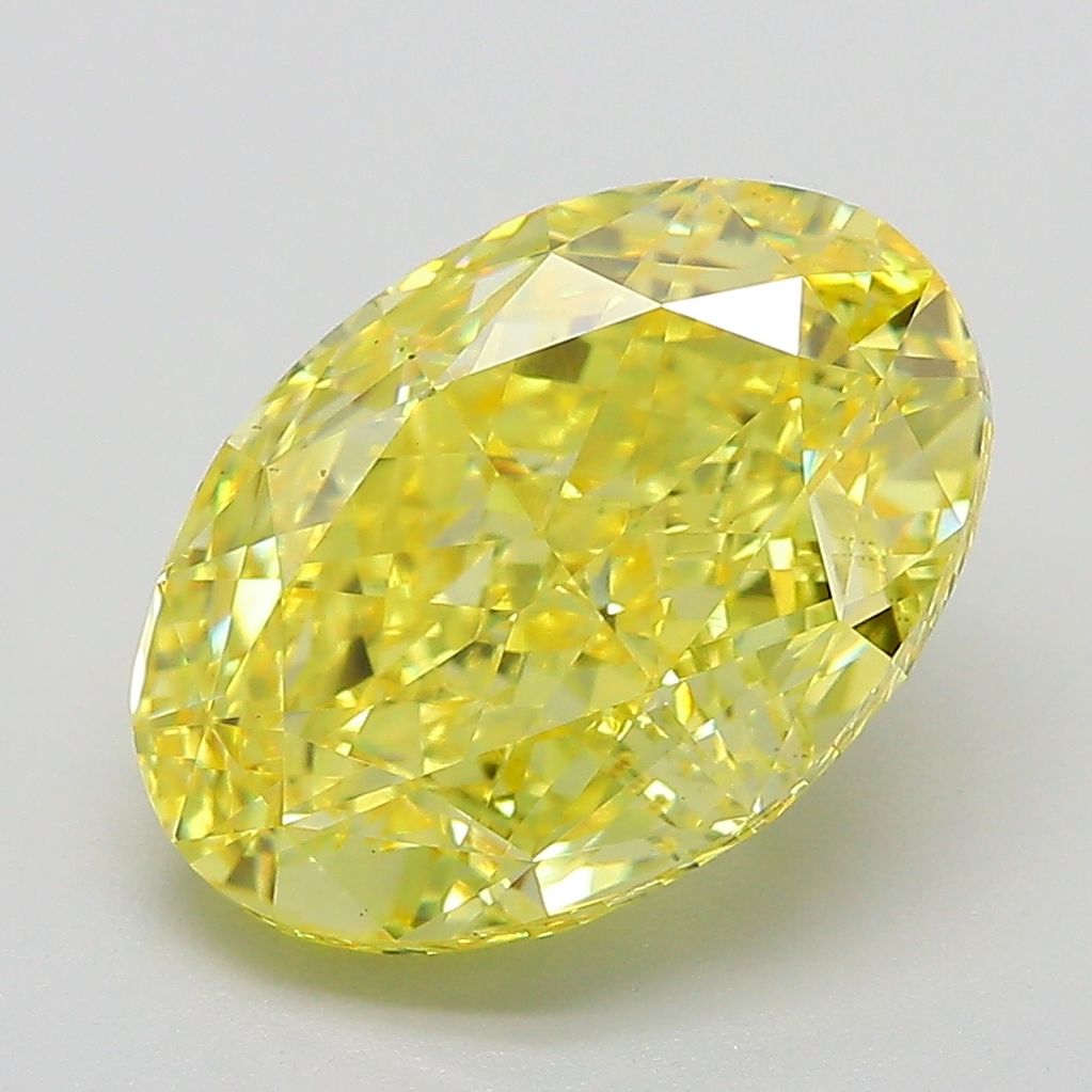 5.01 ct. oval Lab Grown Diamond front image