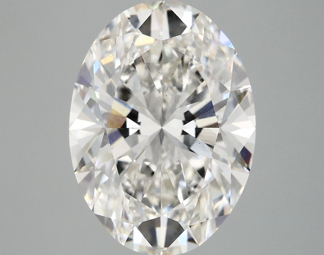 5.09 ct. oval Lab Grown Diamond front image