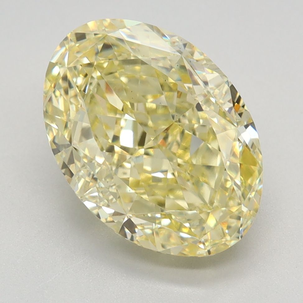 3.58 ct. oval Lab Grown Diamond front image