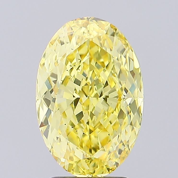 3.02 ct. oval Lab Grown Diamond front image