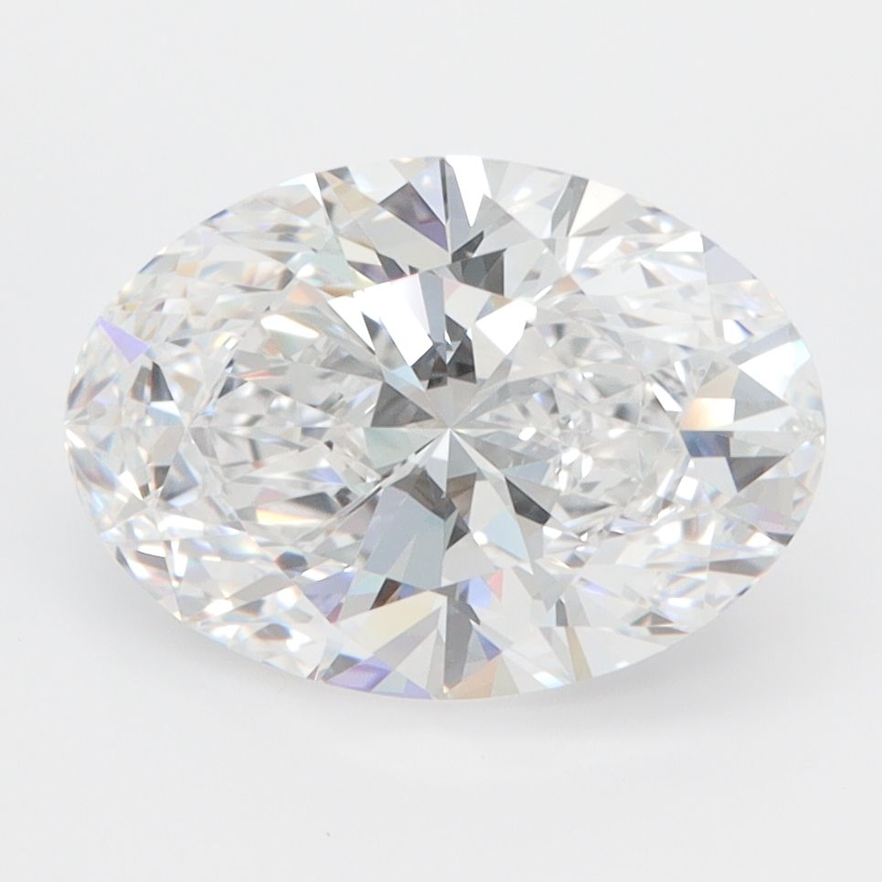 3.01 ct. oval Lab Grown Diamond front image