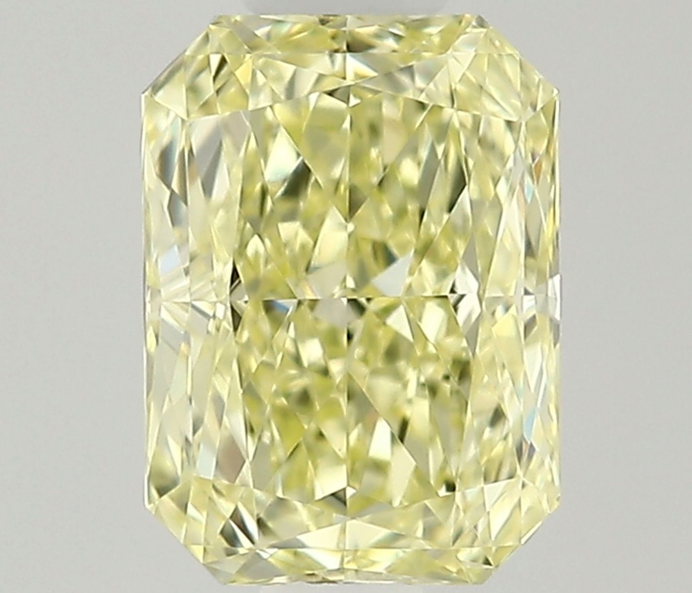 Diament 0.45 ct Fancy Light Yellow/VVS2