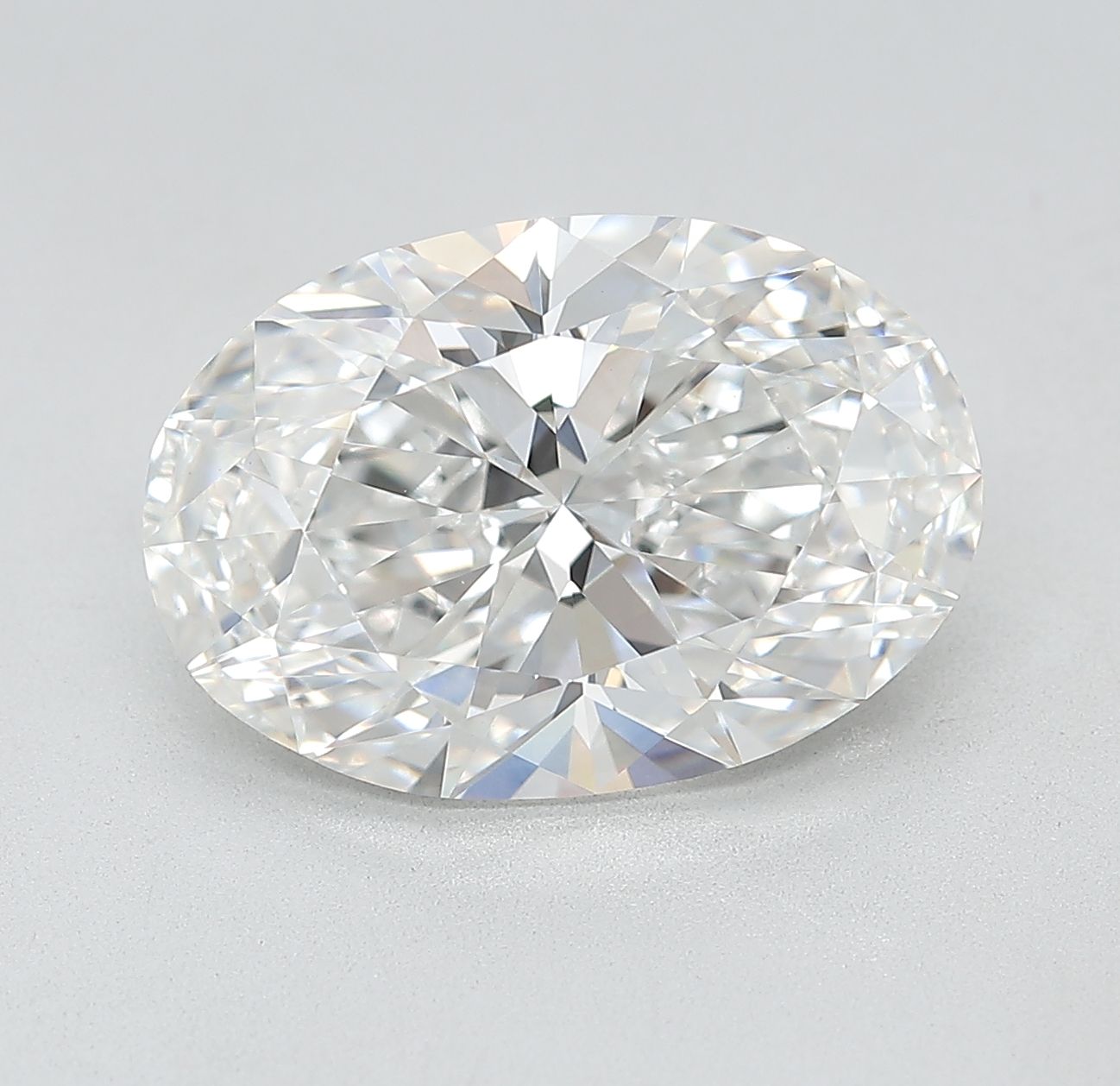 5.08 ct. oval Lab Grown Diamond front image