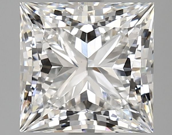 2.87 ct. princess Lab Grown Diamond front image