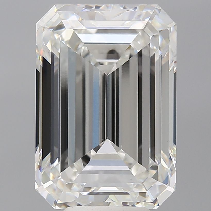 8.10 ct. emerald Lab Grown Diamond front image
