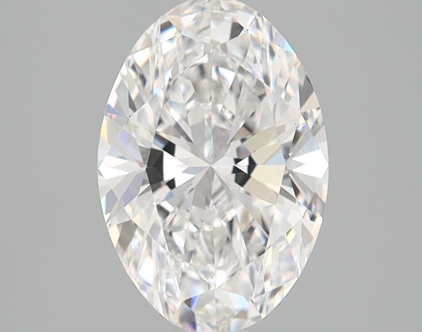 1.52 ct. oval Lab Grown Diamond front image