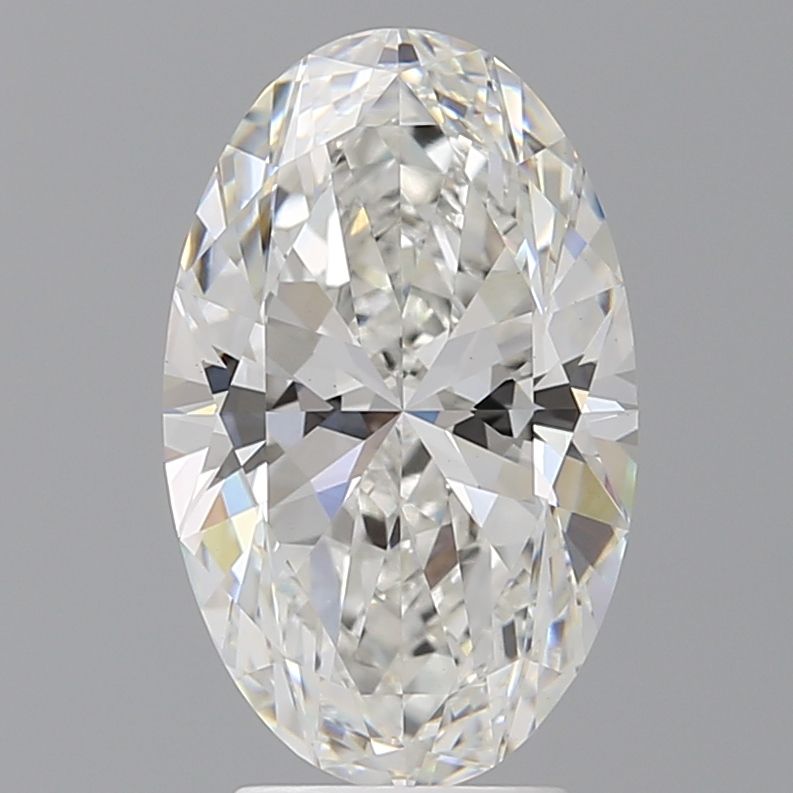 4.03 ct. oval Lab Grown Diamond front image