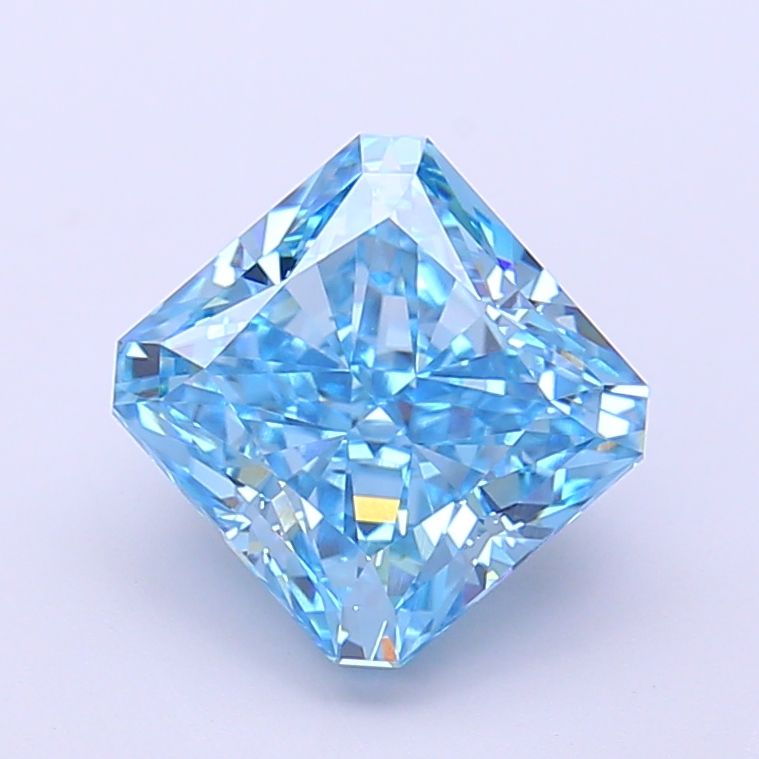 2.82 ct Square Radiant diamond