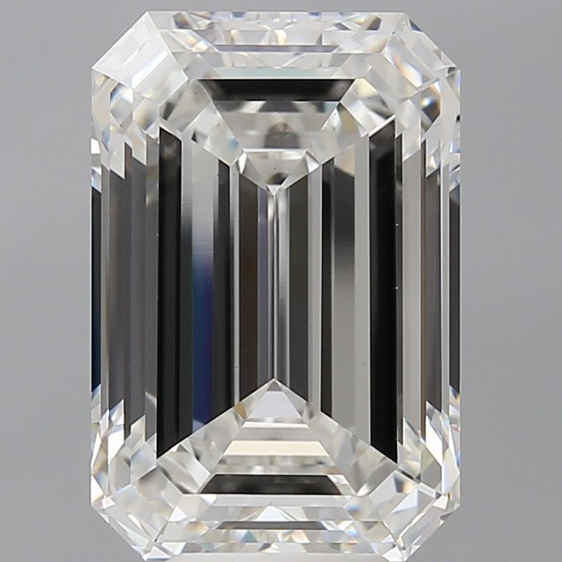 7.60 ct. emerald Lab Grown Diamond front image