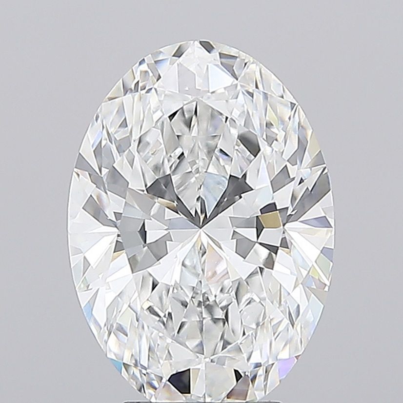5.09 ct. oval Lab Grown Diamond front image