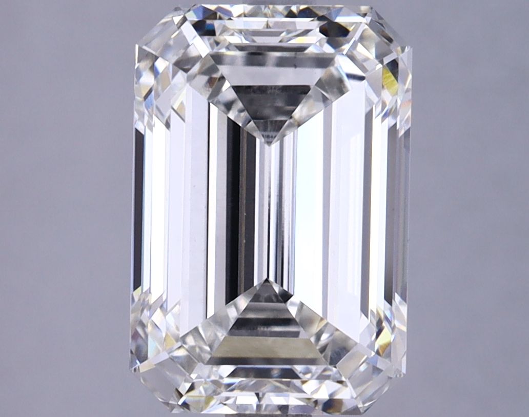 3.84 ct. emerald Lab Grown Diamond front image