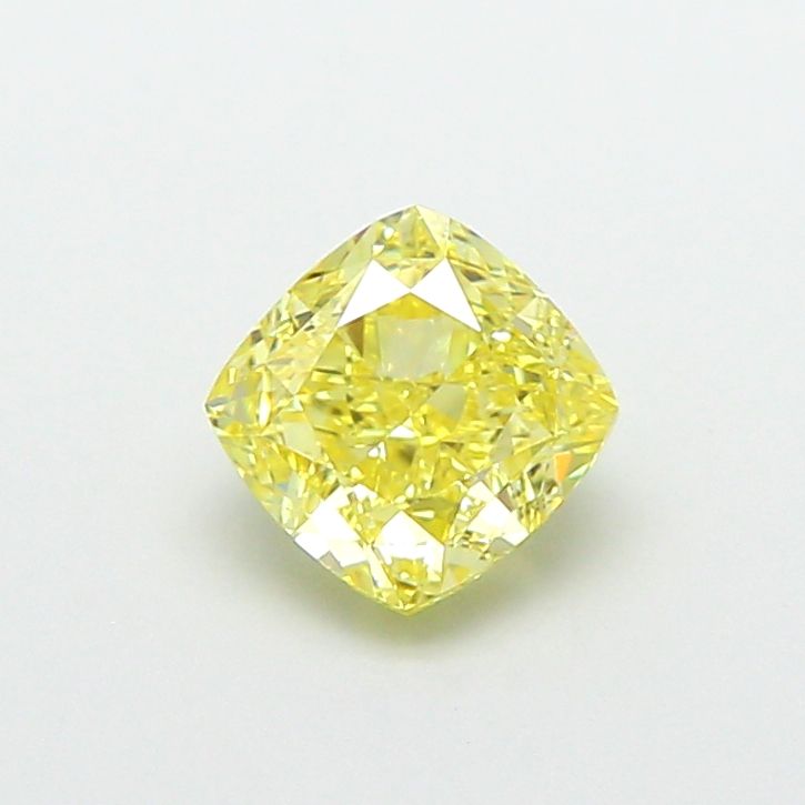 1.0 CT Fancy Intense Yellow CUSHION MODIFIED