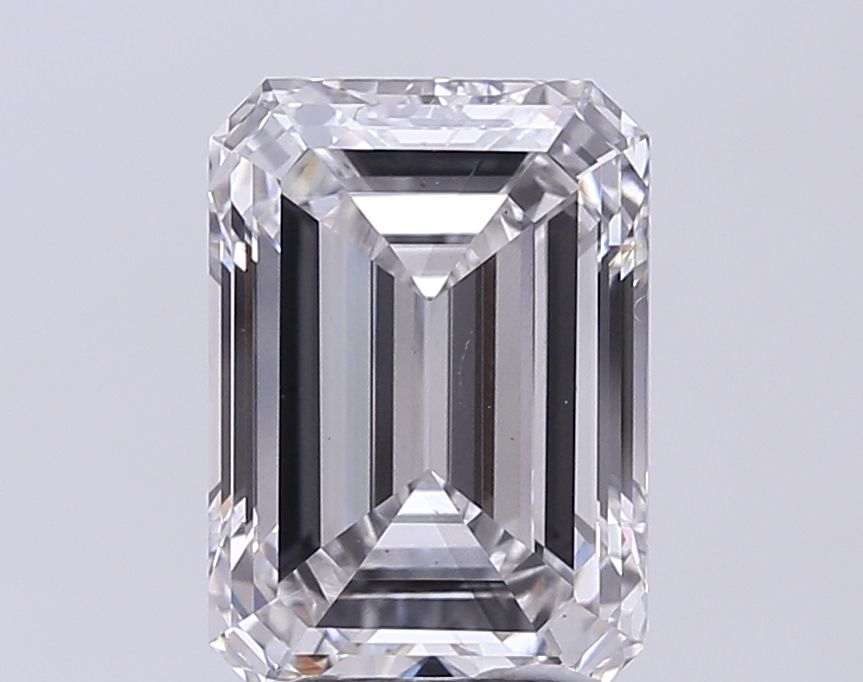 5.02 ct. emerald Lab Grown Diamond front image