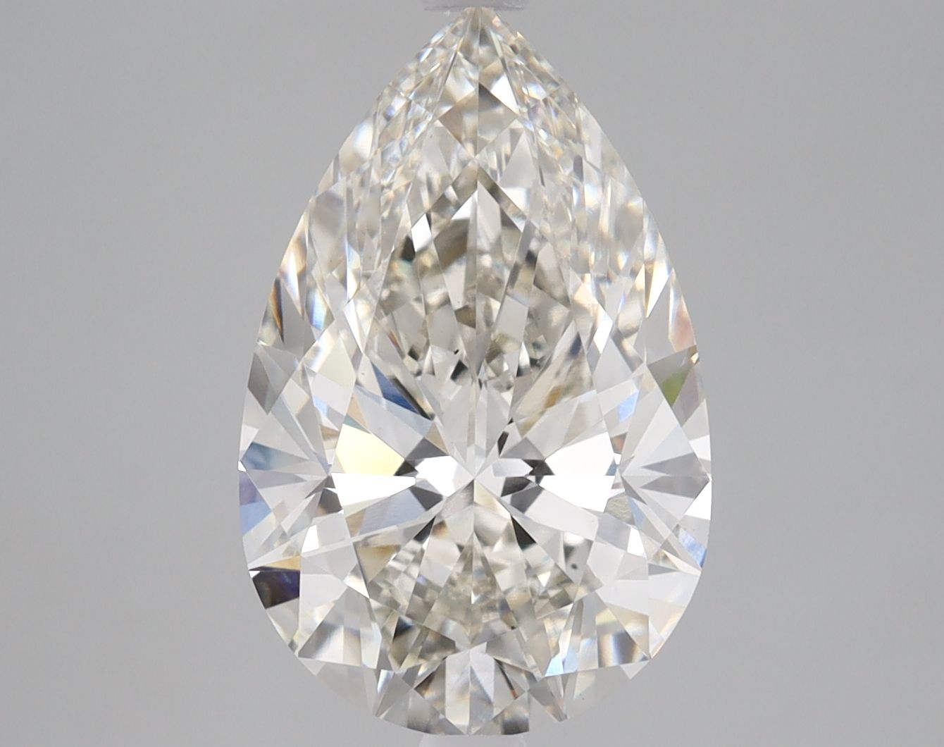 4.23 ct. pear Lab Grown Diamond front image