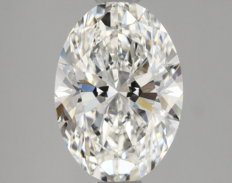 1.95 ct. oval Lab Grown Diamond front image