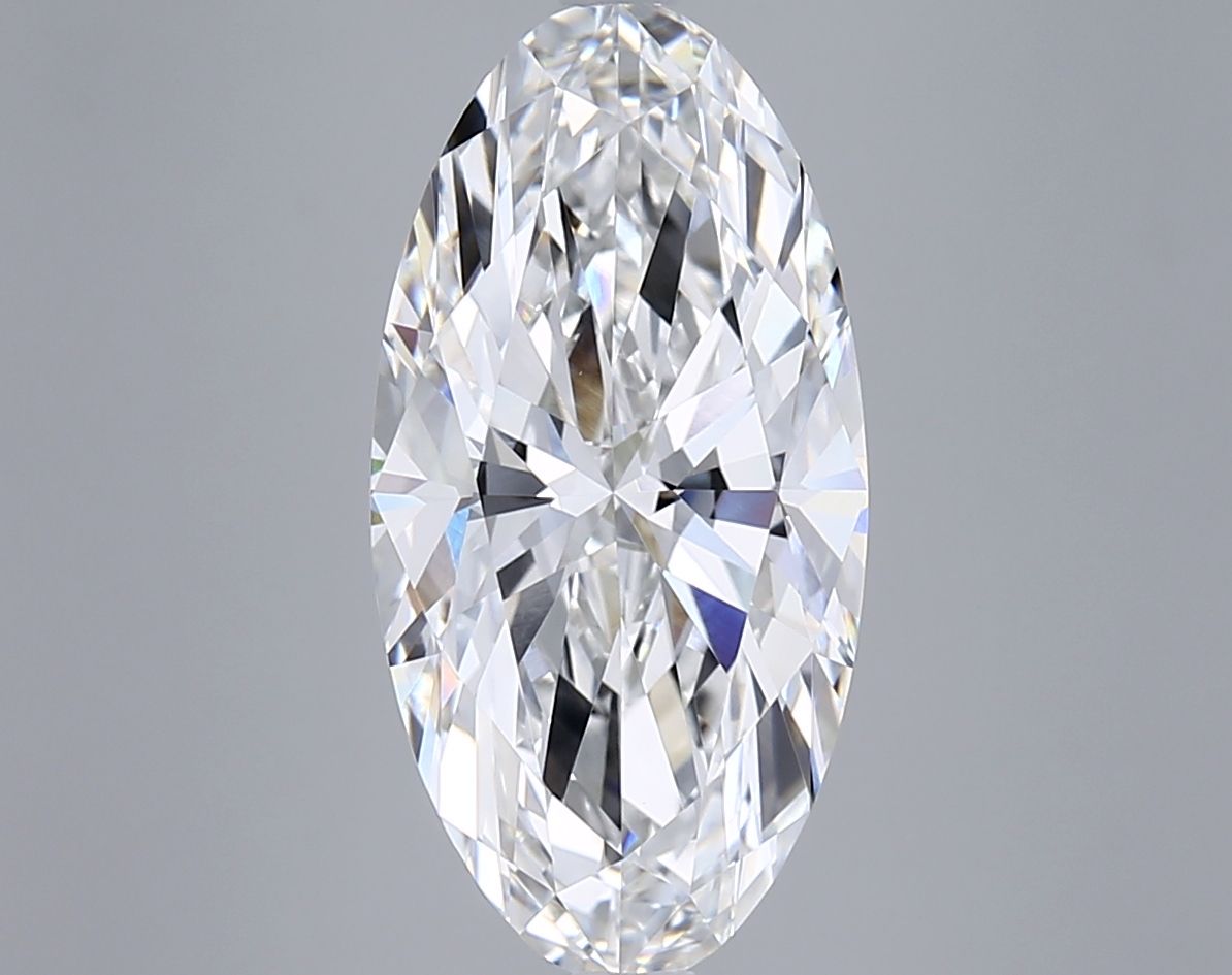 5.26 ct. oval Lab Grown Diamond front image