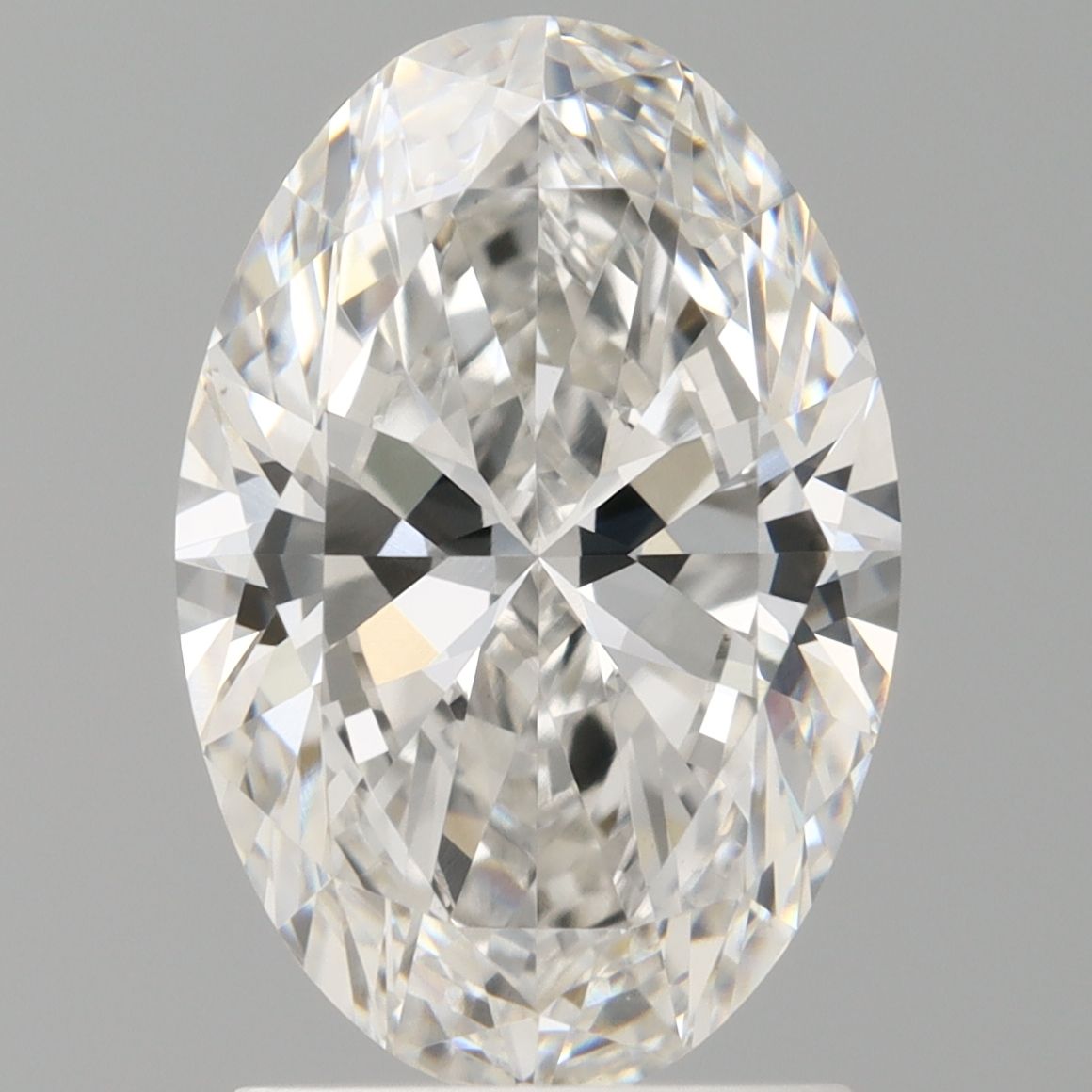 2.00 ct. oval Lab Grown Diamond front image