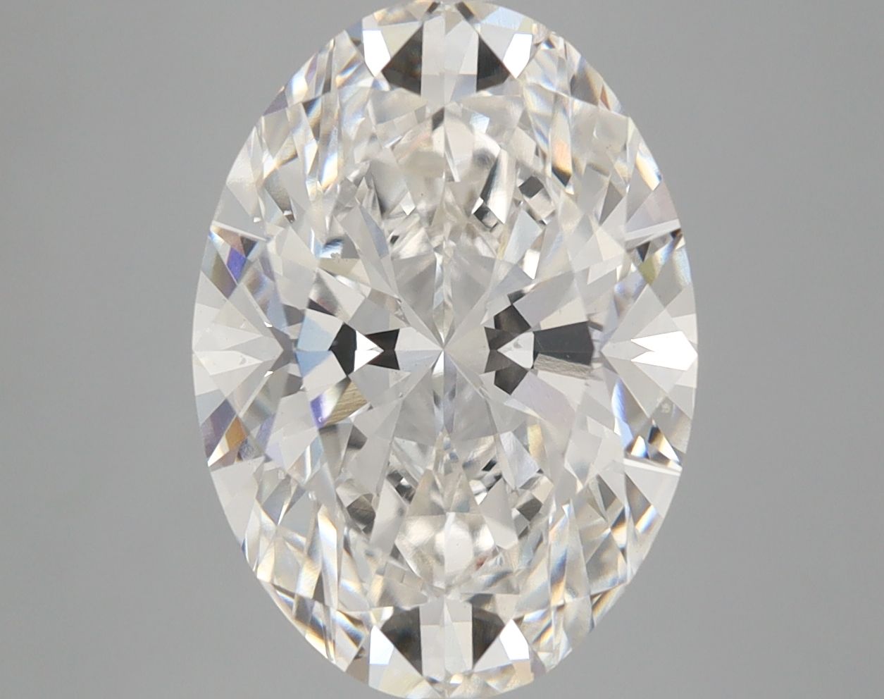 5.50 ct. oval Lab Grown Diamond front image
