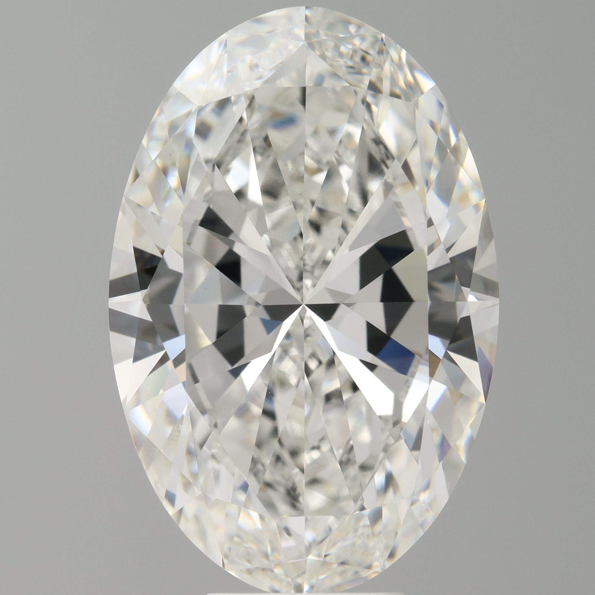 9.01 ct. oval Lab Grown Diamond front image