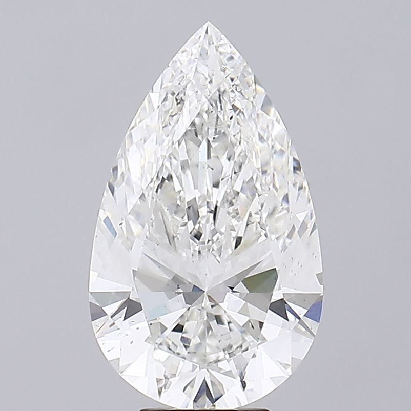 7.11 ct. pear Lab Grown Diamond front image
