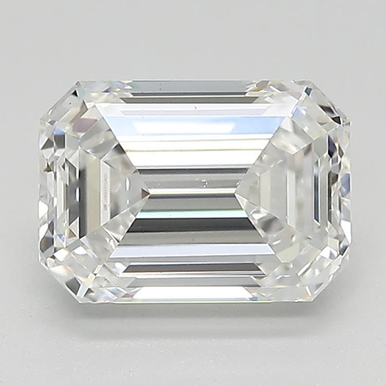 2.14 ct. emerald Lab Grown Diamond front image