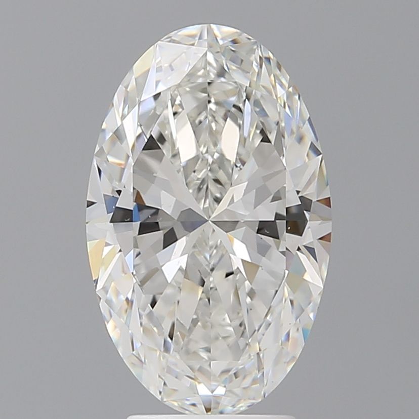 4.01 ct. oval Lab Grown Diamond front image