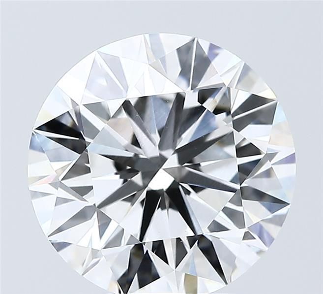 5.01 ct. round Lab Grown Diamond front image