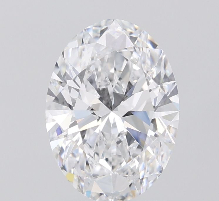 2.01 ct. oval Lab Grown Diamond front image
