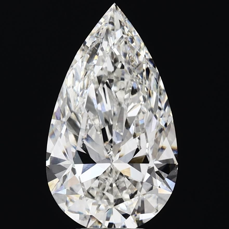 7.05 ct. pear Lab Grown Diamond front image