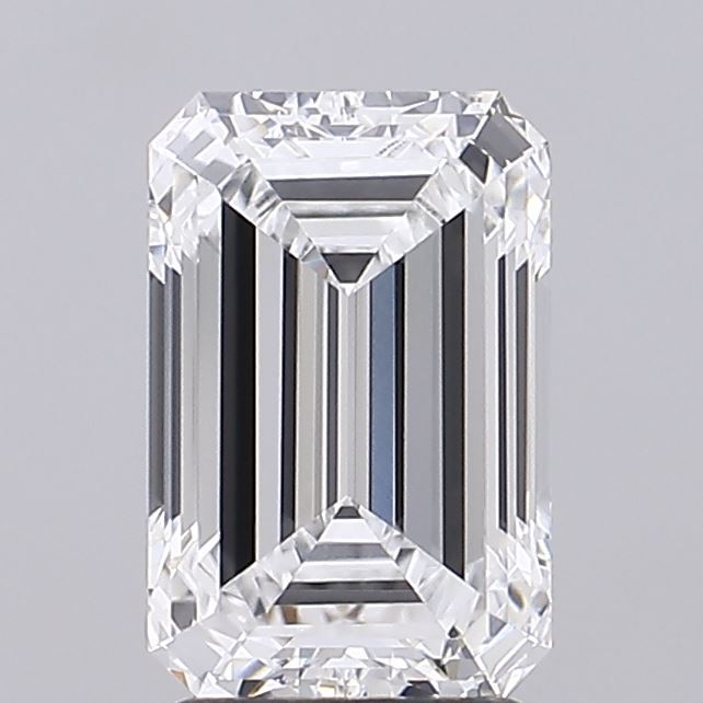 2.59 ct. emerald Lab Grown Diamond front image