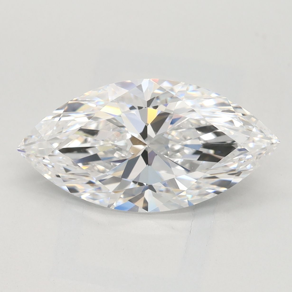 2.10 ct. marquise Lab Grown Diamond front image