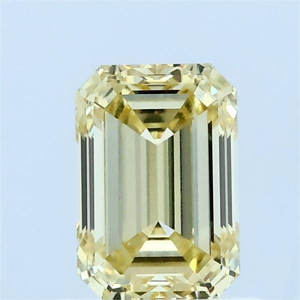 1.0 CT Fancy Yellow EMERALD