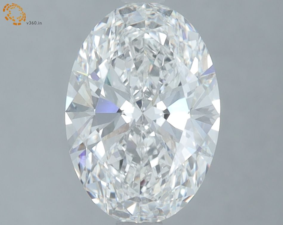 1.93 ct. oval Lab Grown Diamond front image