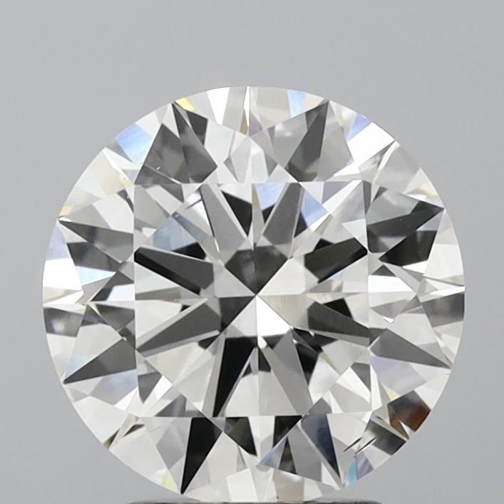 2.70 ct. round Lab Grown Diamond front image