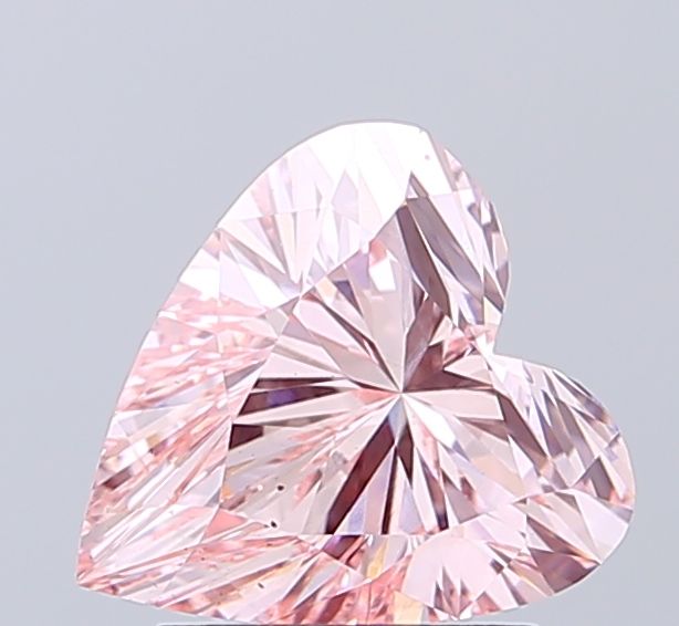 1.78 CT Fancy Intense Pink HEART