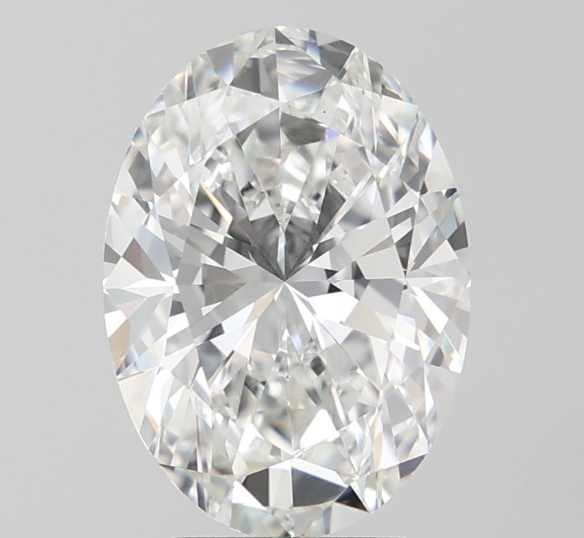 4.21 ct. oval Lab Grown Diamond front image
