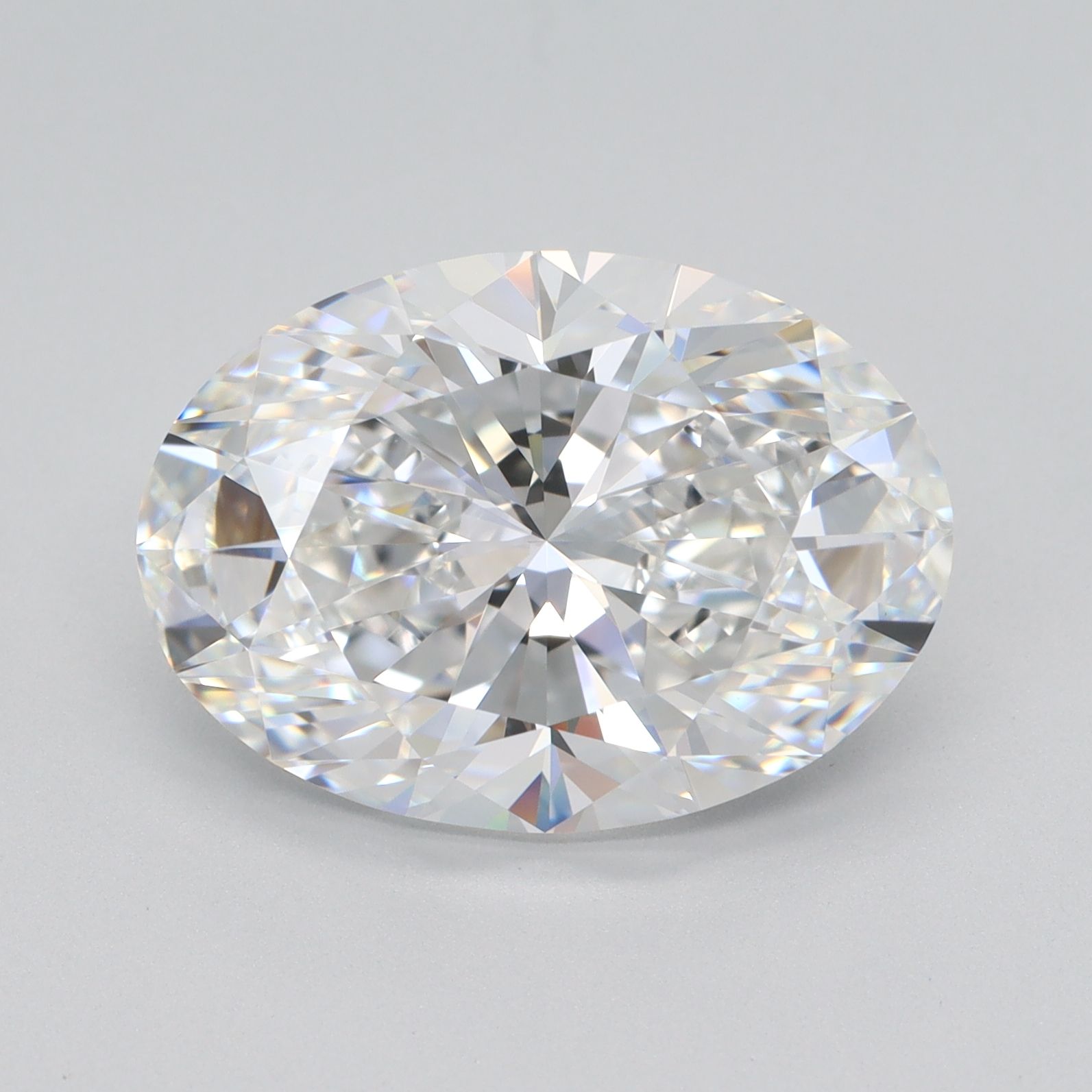 5.02 ct. oval Lab Grown Diamond front image